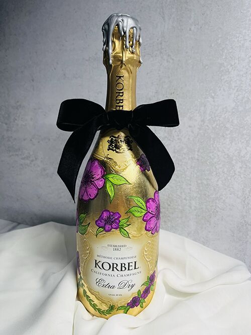 BottlePainting9 bottle with painting