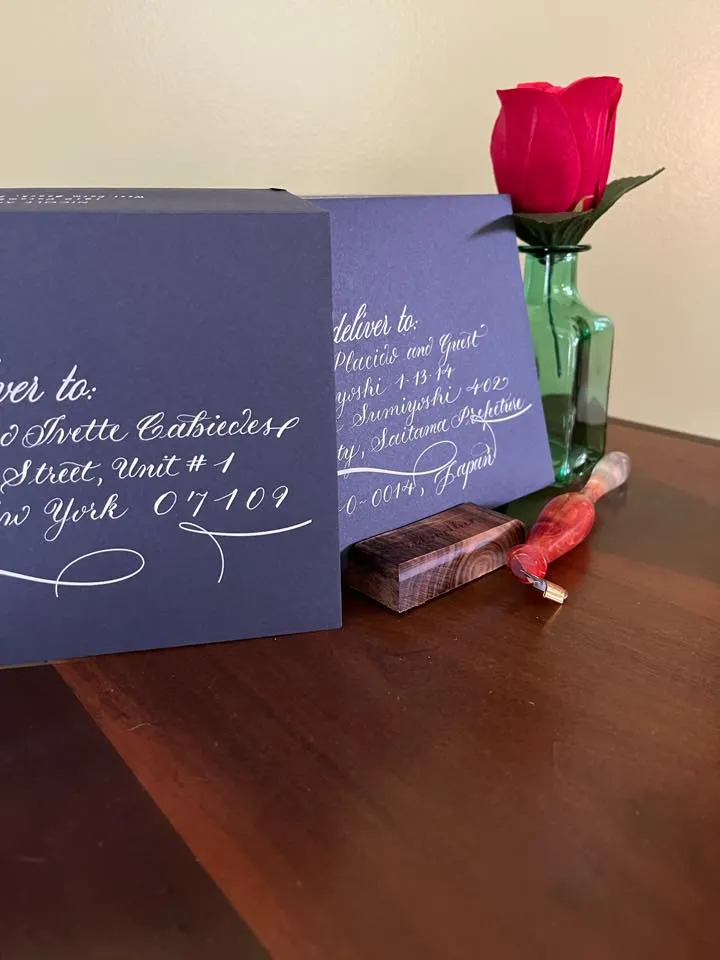wedding2 Personalized Calligraphy & Live Event Artistry in Wellington, FL