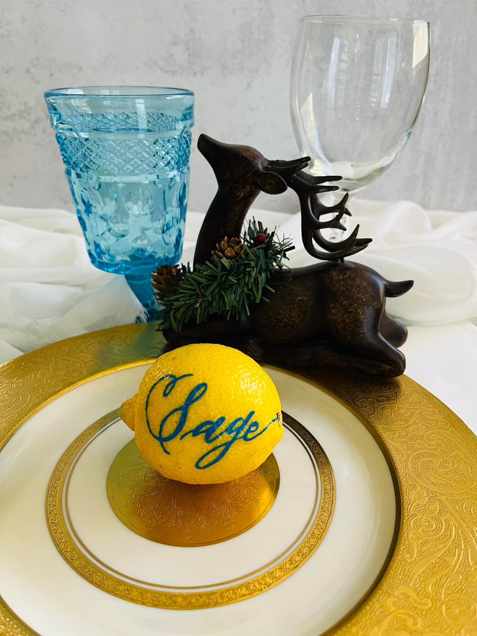 lemon Custom Calligraphy in Jupiter FL