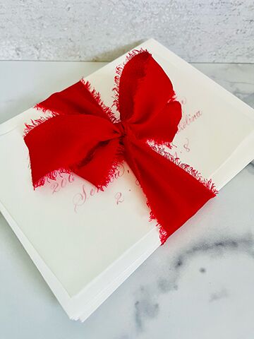 Christmas card envelopes