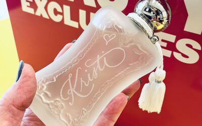 Personalized Bottle Engraving at Nordstrom’s Beauty Bash