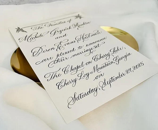 invitation Wedding Services - CALLIGRAPHY CHIK